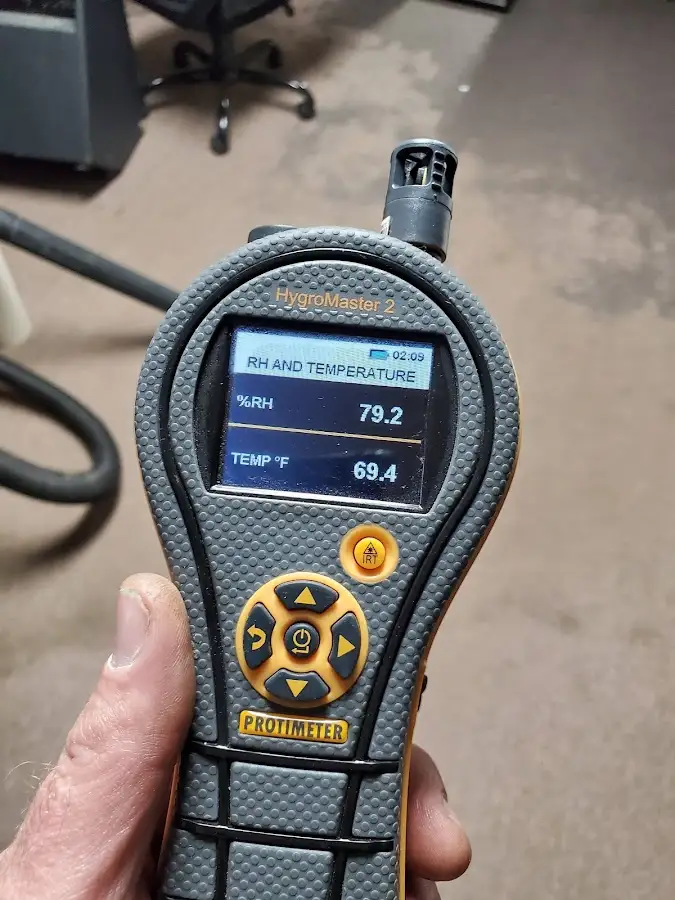 Moisture meter humidity assessment for Fire & Smoke Damage Restoration in Arvin